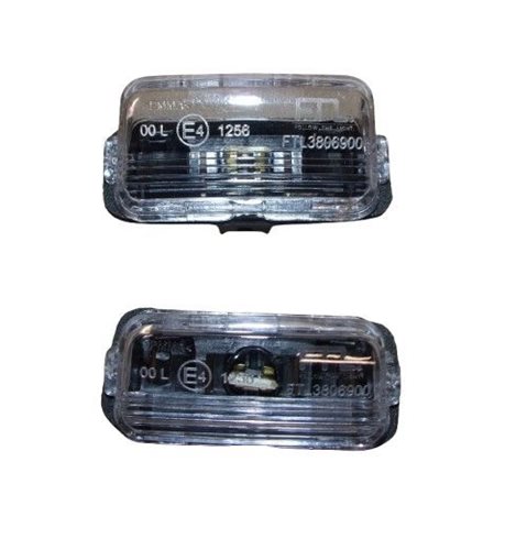 Lampa tablicy rejestracyjnej Citroen C4 Citroen C5 Citroen Xsara Peugeot Partner