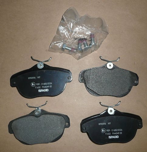 Klocki hamulcowe Citroen C6 tył