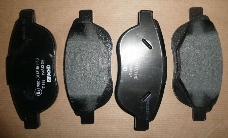 Klocki hamulcowe Citroen C3 Citroen C4 Citroen Xsara Peugeot 206 207 przód