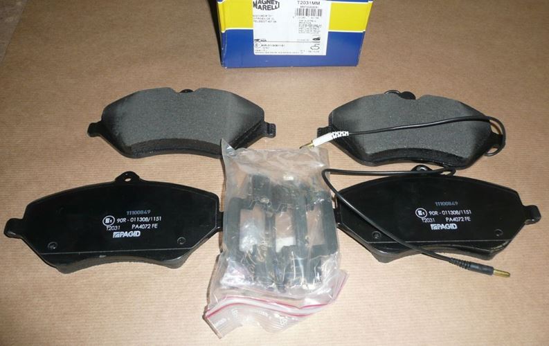 Klocki hamulcowe Citroen C5 III Citroen C6 Peugeot 407 607 przód