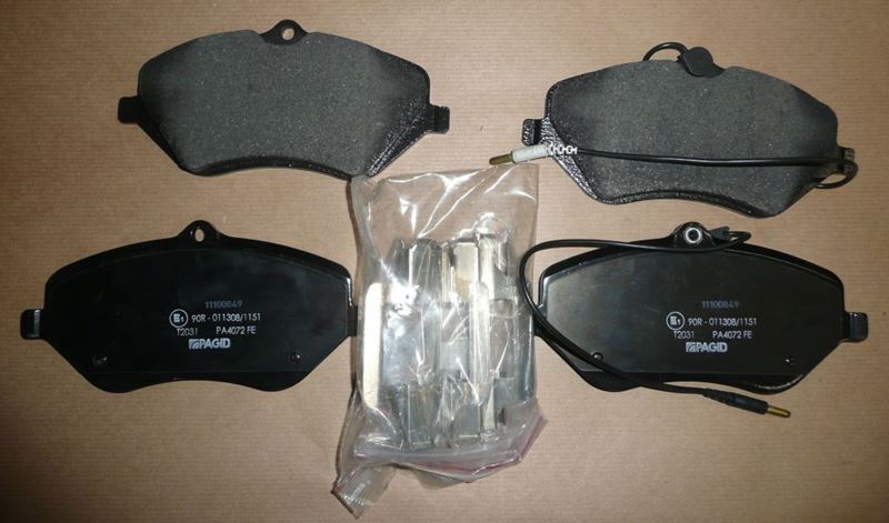 Klocki hamulcowe Citroen C5 III Citroen C6 Peugeot 407 607 przód