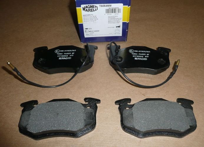 Klocki hamulcowe Citroen Saxo Peugeot 106 Renault Clio przód