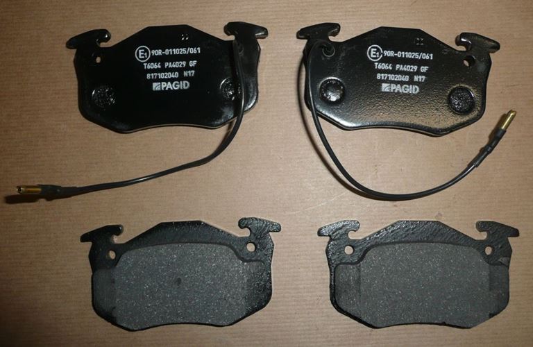 Klocki hamulcowe Citroen Saxo Peugeot 106 Renault Clio przód