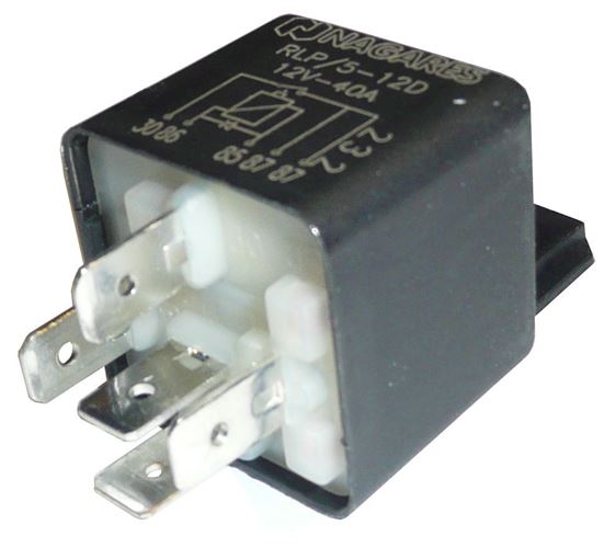 Przekaźnik elektryczny otwarty 2 wyjścia 40A dioda