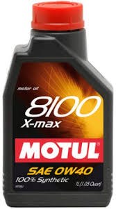 OLEJ MOTUL 0W-40 8100 X-MAX 1L
