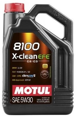 OLEJ MOTUL 5W-30 8100 X-CLEAN EFE 5L
