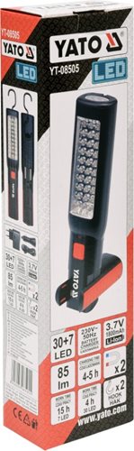 LAMPA WARSZTATOWA 30+7 LED AKUMULATOR/UC