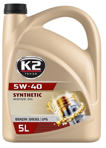 OLEJ K2 5W-40 5L SN/CF XN