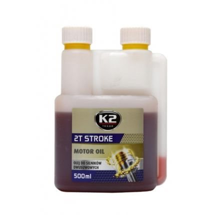 OLEJ K2 2T STROKE OIL 500ML CZERWONY 500