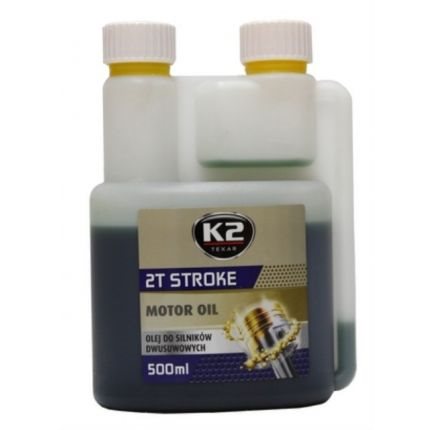 2T STROKE OIL 500ML ZIELONY PÓŁSYNTETYCZ