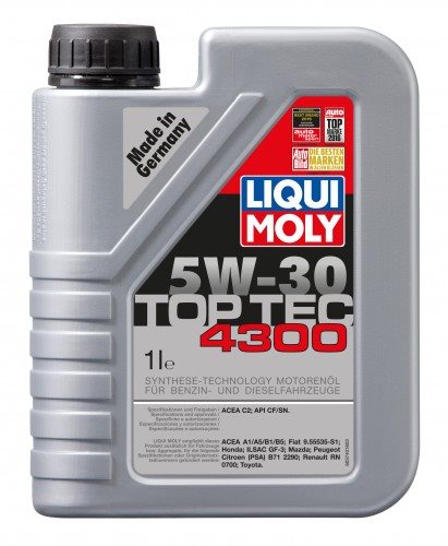 TOP TEC 4300 5W30 1L SM/CF, A1/B1/A5/B5,