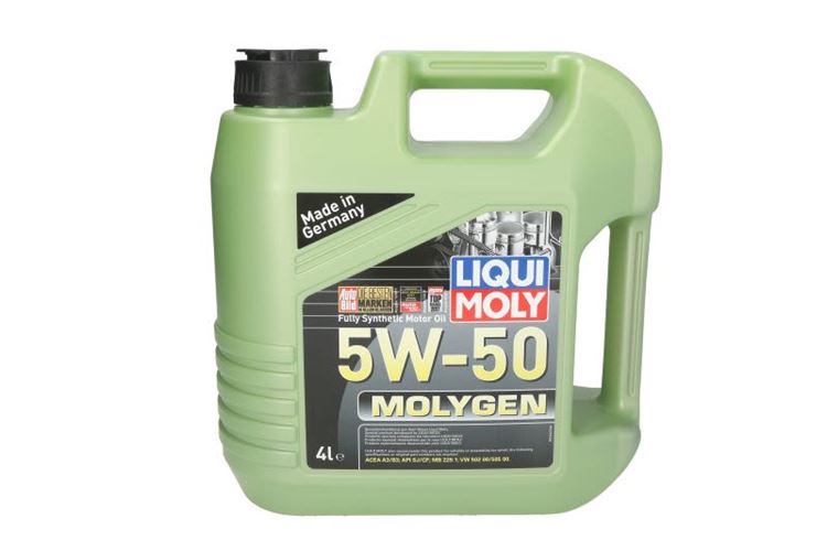 MOTOR OIL MOLYGEN 5W50 4L A3/B3, SJ/CF,