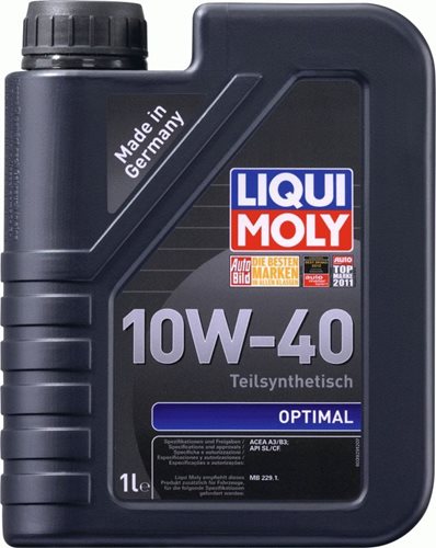 OPTIMAL 10W40 1L SL/CF, A3/B4, MB229.3,