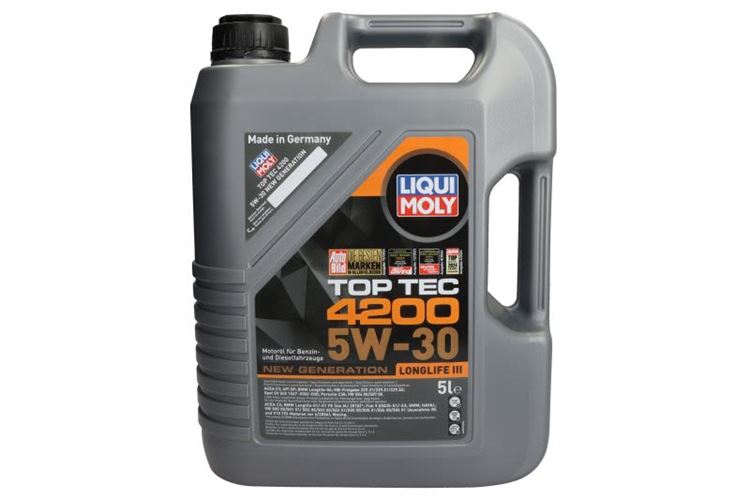 TOP TEC 4200 5W30 5L A3/B4, C3 VW504.00/