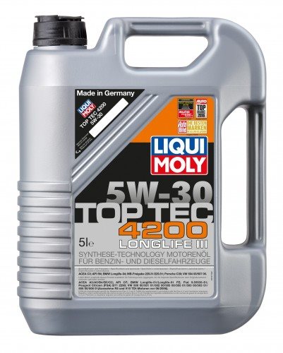 TOP TEC 4200 5W30 5L+1L A3/B4, C3 VW504.