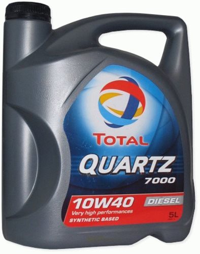 TOTAL QUARTZ 7000 D 10W40 5L SN/CF, A3/B
