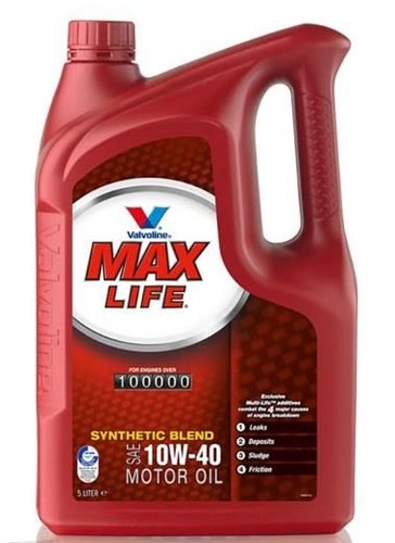 VALVOLINE MAXLIFE 10W40 5L SN/CF, A3/B4,