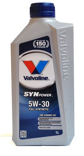 VALVOLINE SYNPOWER FE 5W30 1L SL/CF, A1/