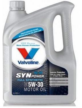 VALVOLINE SYNPOWER 5W30 4L SL/CF, A3/B4,