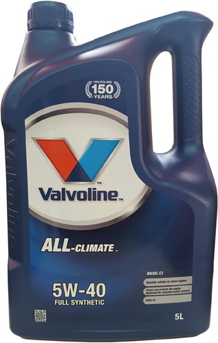 VALVOLINE ALL CLIMATE 5W40D 5L SM/SN/CF,
