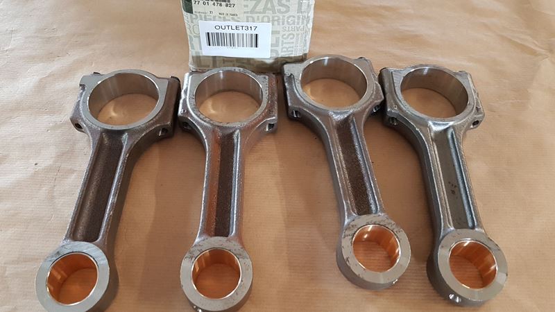 KORBOWODY KPL.4 SZT.R LAGUNA III 2.2DCI