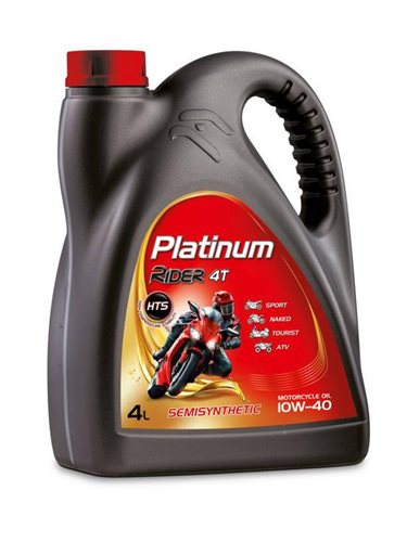 OLEJ PLATINUM RIDER 4T 10W-40 4L
