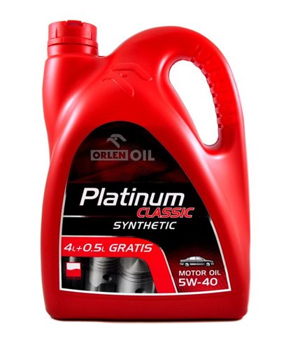 OLEJ PLATINUM CLASSIC 5W-40 4,5L BENZ