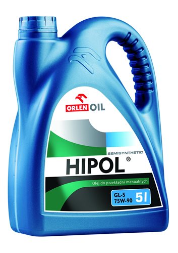 OLEJ HIPOL 75W-90 GL-5 SEMI 5L PRZEKLADN