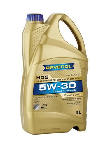 OLEJ RAVENOL HDS 5W-30 CLEANSYNTO 4L