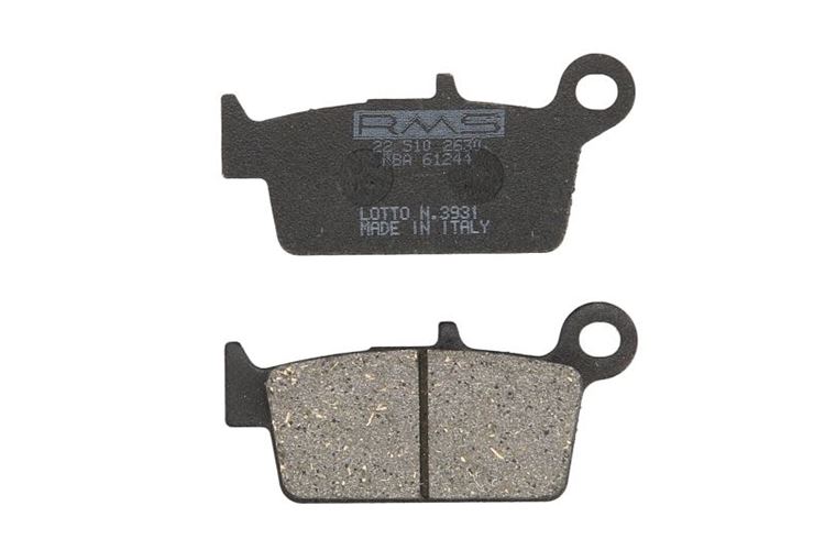 Klocki hamulcowe GAS GAS EC, FSE, FSR, MC, MX, SM  HONDA CR, SRX, XR  KAWASAKI KLX  KYMCO CX, K12, KB, SNIPER, TOP BOY  PEUGEOT SV  SACHS SR  SUZUKI RM  YAMAHA WR, YZ 50-650 1987-