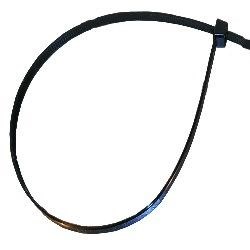 OPASKA ZACISKOWA  100SZT 7,6X533MM CZARN