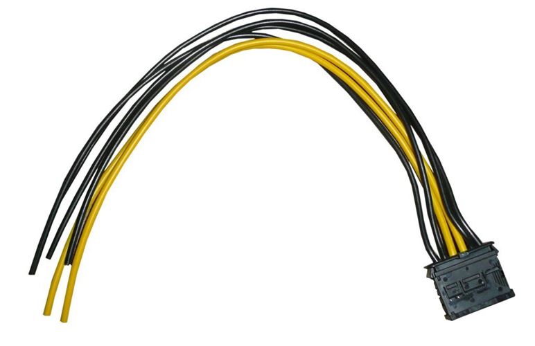 Wtyczka z wiązką naprawczą Peugeot Citroen 6 pin