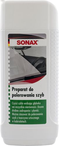 SONAX-PREPARAT DO POLEROWANIA SZYB 250ML