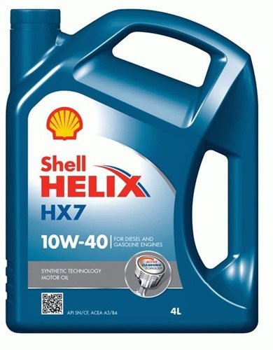 OLEJ SHELL 10W-40 HELIX PLUS / HX7 4L