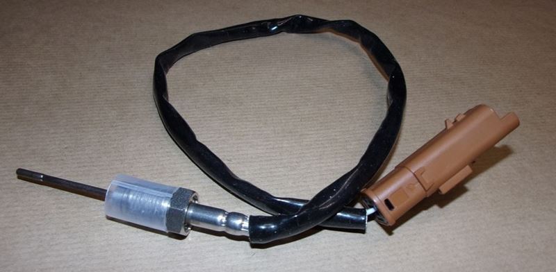 Czujnik temperatury spalin Citroen C5 C6 Peugeot 307 2.0 HDI