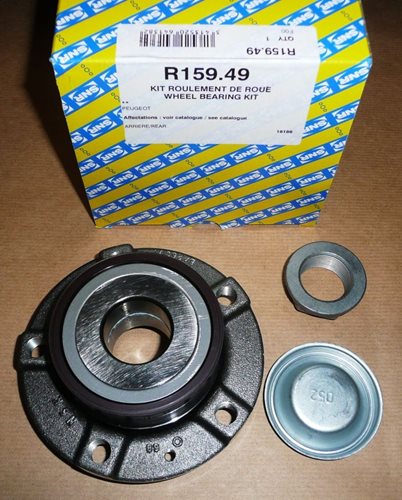 Łożysko koła komplet tył Citroen C5 C6 Peugeot 407 508 607