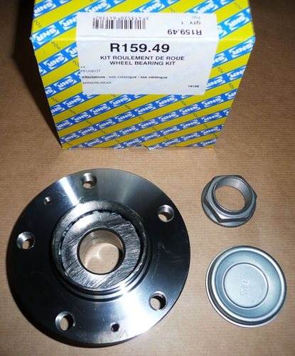 Łożysko koła komplet tył Citroen C5 C6 Peugeot 407 508 607