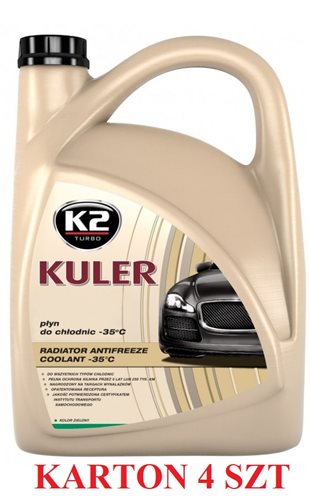 PLYN DO CHLODNIC KULER 5L -35C ZIELO KAR