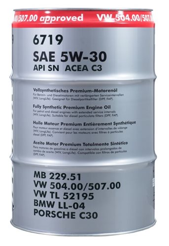OLEJ FANFARO VOLKSWAGEN 5W-30 60L C3 DPF