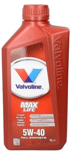 OLEJ VALVOLINE 5W-40 MAXLIFE 1L