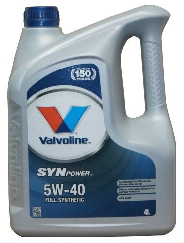 OLEJ VALVOLINE 5W-40 SYNPOWER 4L