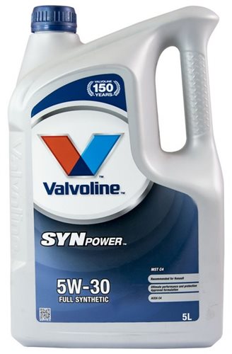 OLEJ VALVOLINE 5W-30 SYNPOWER MST C4 5L