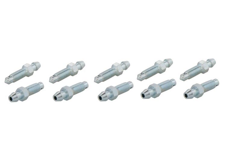 Odpowietrznik hamulca (M7x1mm) opakowanie 10szt. MERCEDES /8 (W114), /8 (W115), S (W116), S (W126), SEDAN (W123), SL (R107)  BMW 3 (E36)  CITROEN C1, C1 II, C3 II, C4 AIRCROSS 1.0-Electric 01.68-