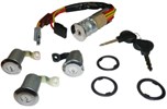 Wkładki zamka wraz ze stacyjką Peugeot Partner bez korka