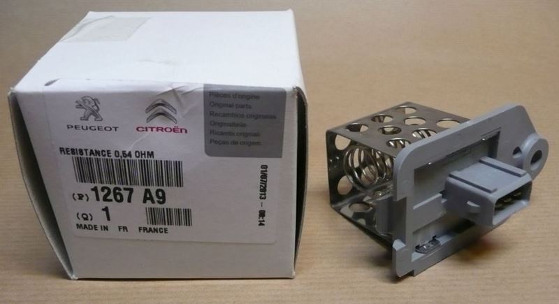 Opornik wentylatora Citroen C5 C8 Peugeot 406 607 807