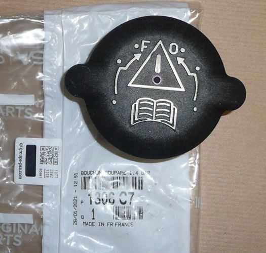 Korek zbiornika płynu Citroen Peugeot 1.4 Bar