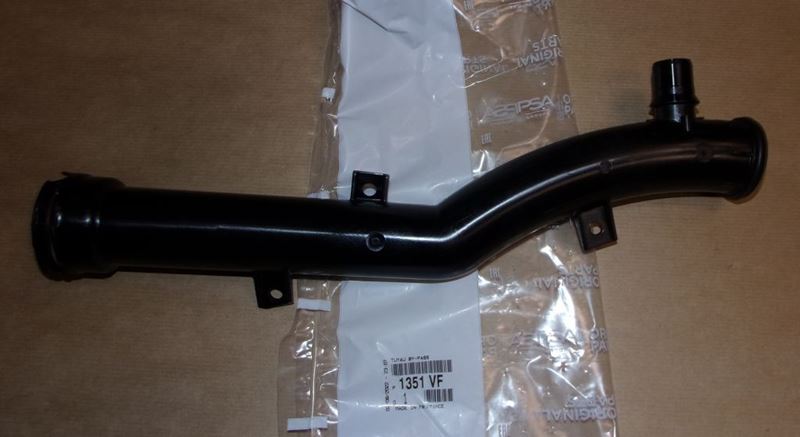 Przewód plastikowy wodny Citroen C3 Peugeot 207 1.6 Vti
