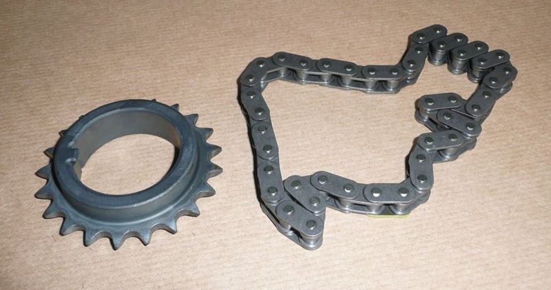 Zestaw Napędu Pompy Oleju Oryginał Renault - Trafic III Megane IV Espace V