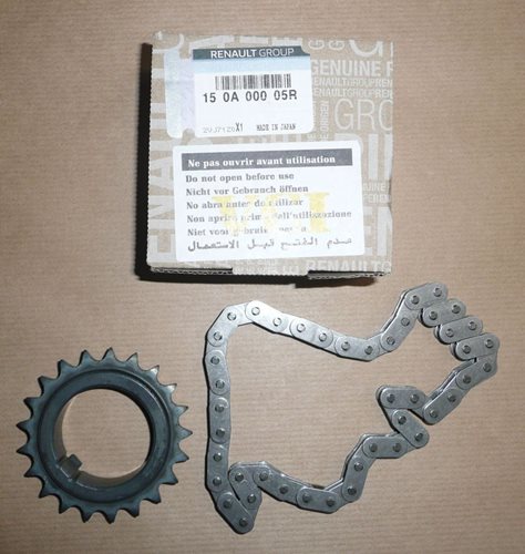 Zestaw Napędu Pompy Oleju Oryginał Renault - Trafic III Megane IV Espace V