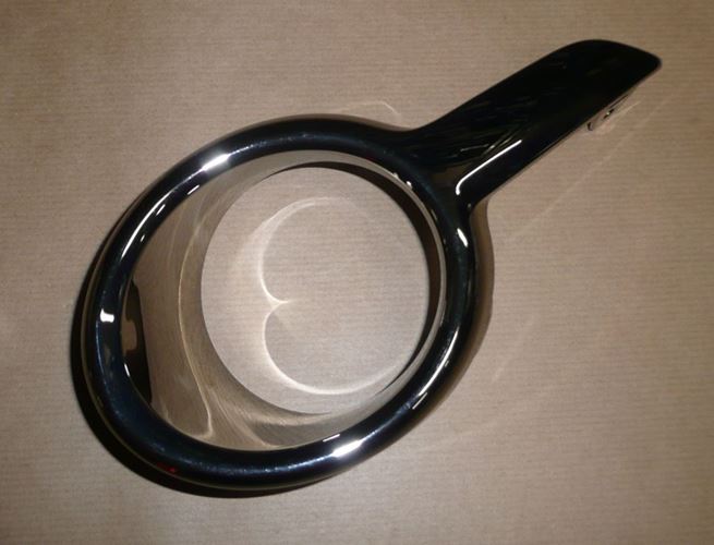 Ramka halogenu Peugeot 208 prawa